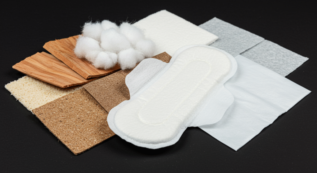 Sanitary Napkin raw material list